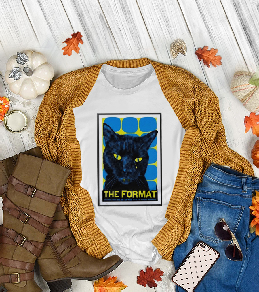 The Format With The Get Up Kids Cat's Cradle Carrboro NC 2026 Tour T-Shirt