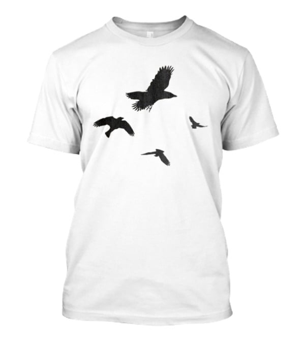 Shinedown Store Sound Of Madness Cream Crows T-Shirt