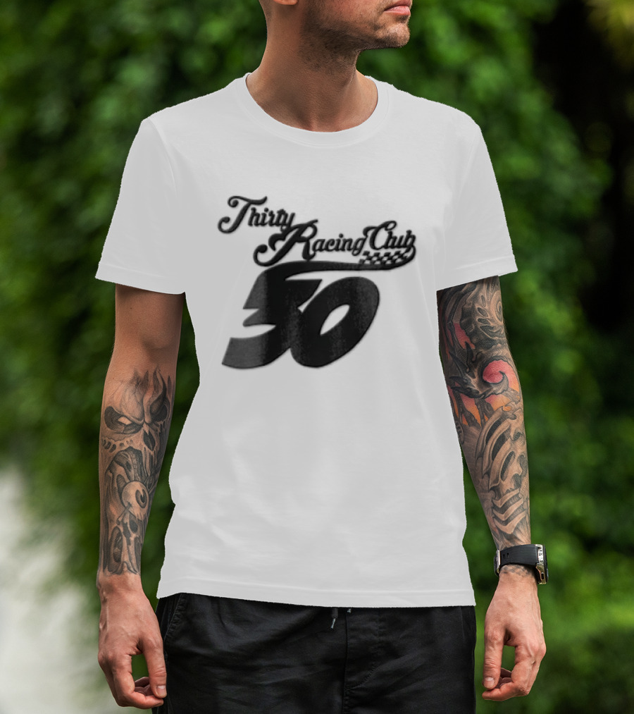Thirty Racing Club 30 Script T-Shirt