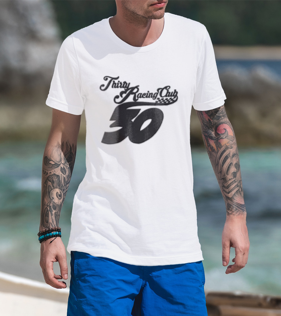 Thirty Racing Club 30 Script T-Shirt