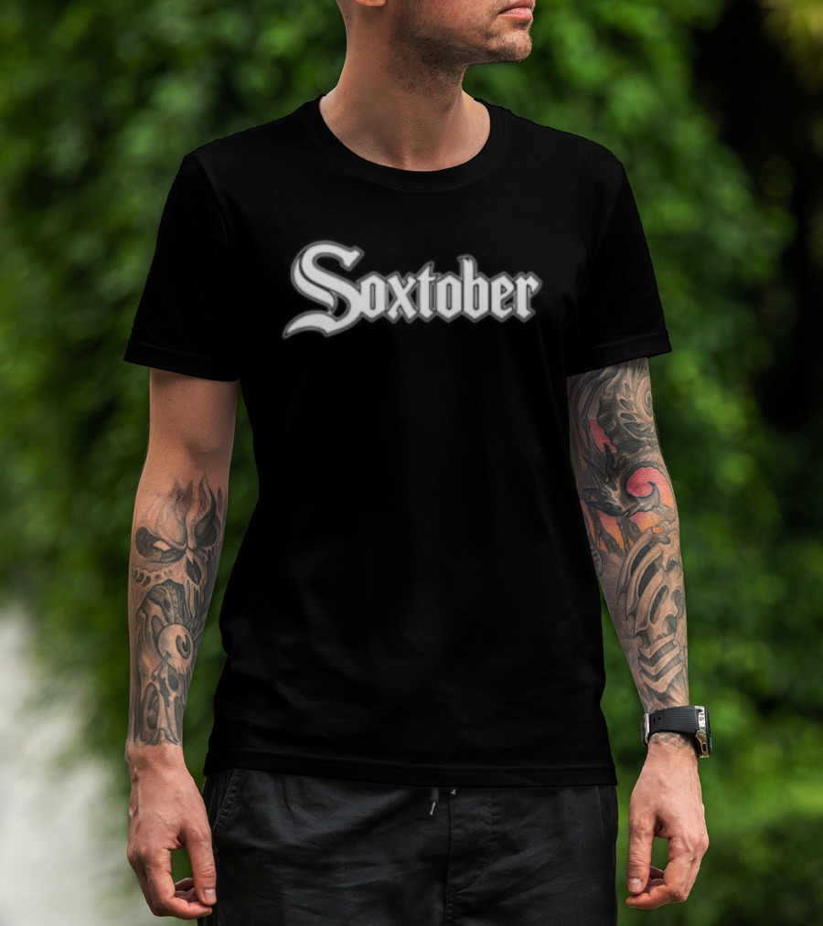 2026 Soxtober Baseball Fan Gear T-Shirt