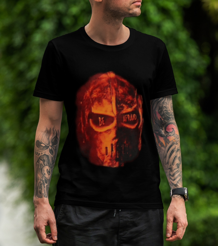 Be Afraid Mask Bane T-Shirt
