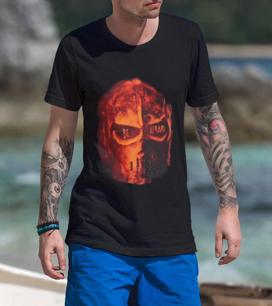 Be Afraid Mask Bane T-Shirt