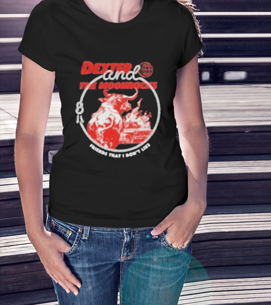 Dexter And The Moonrocks Friends Don't Like Club Album Red Bull T-Shirt