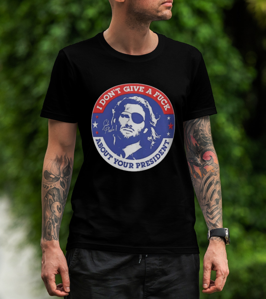 Escape From New York Snake Plissken I Don't Give A Fuck About Your President T-Shirt