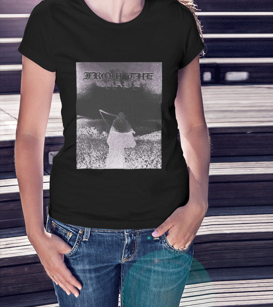 Farmer's Daughter Store From The Grave Longsleeve Gothic Reaper Scene T-Shirt