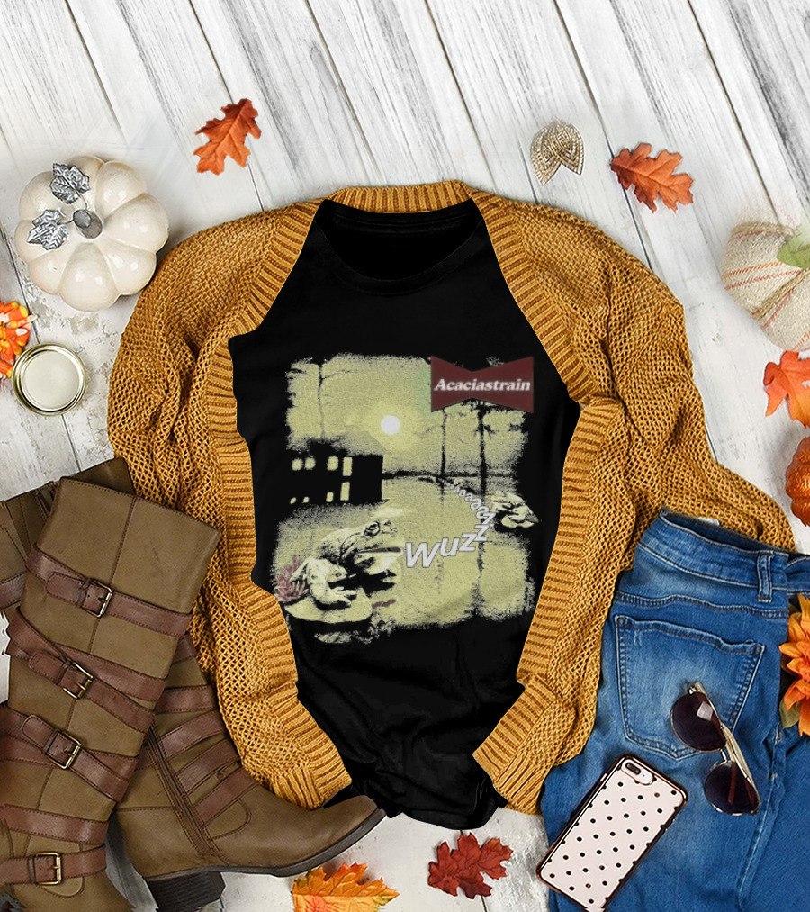 Acacia Strain Wuzza Bud Frog Vintage Humor T-Shirt