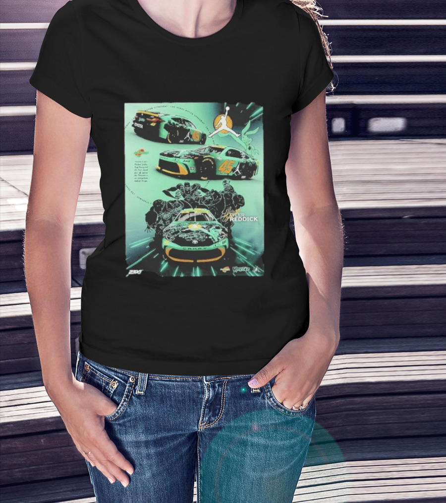Tyler Reddick 45 Camry Jordan Monstars Las Vegas Racing T-Shirt