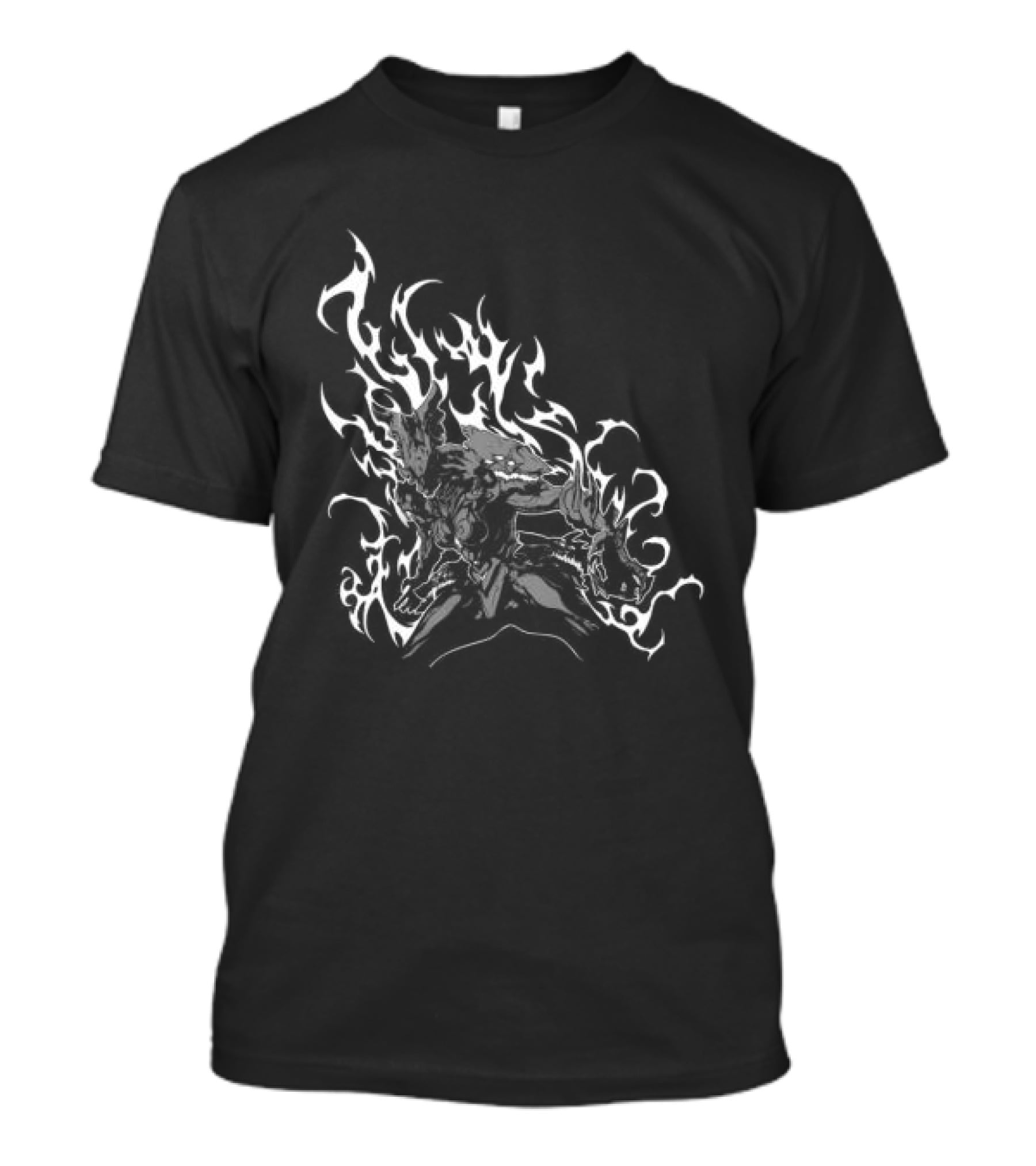 Warframe Store Conquera Voruna Heavyweight Flame T-Shirt
