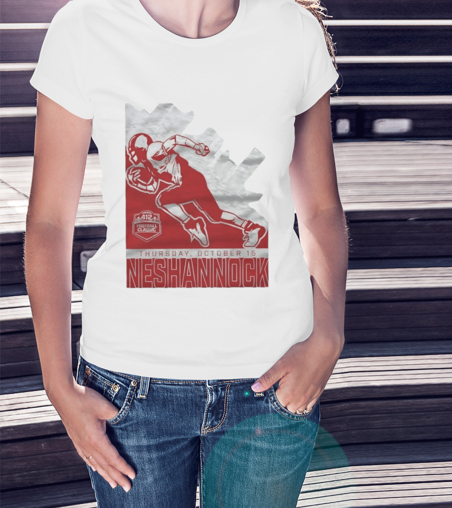 412 Football Classic Neshannock Thursday October 15 T-Shirt