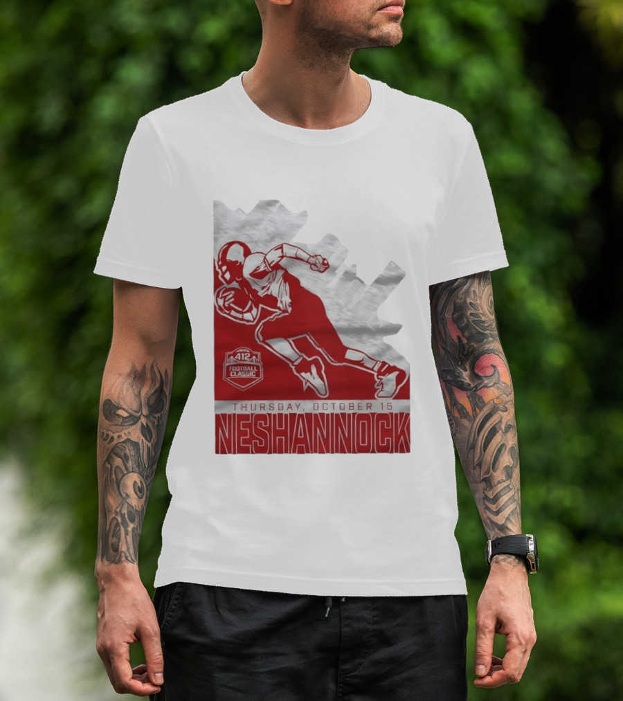 412 Football Classic Neshannock Thursday October 15 T-Shirt