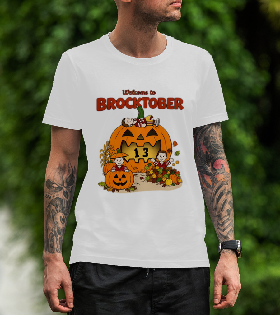 Welcome To Brocktober Pumpkin 13 Fall Festival T-Shirt