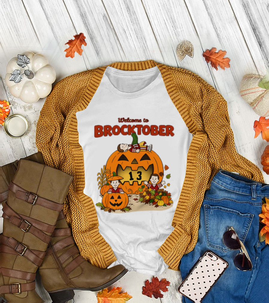 Welcome To Brocktober Pumpkin 13 Fall Festival T-Shirt