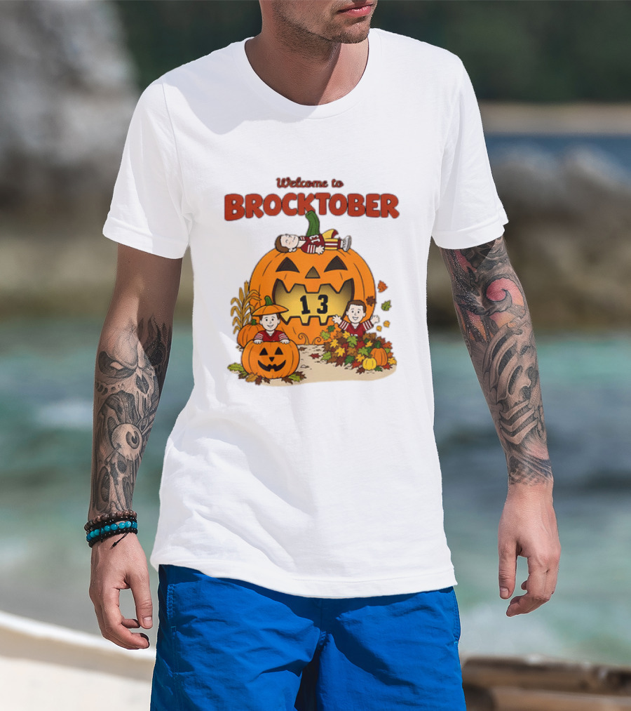 Welcome To Brocktober Pumpkin 13 Fall Festival T-Shirt