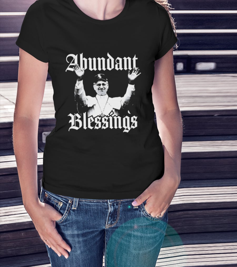 Abundant Blessings Chicago White Sox Pope Bootleg T-Shirt