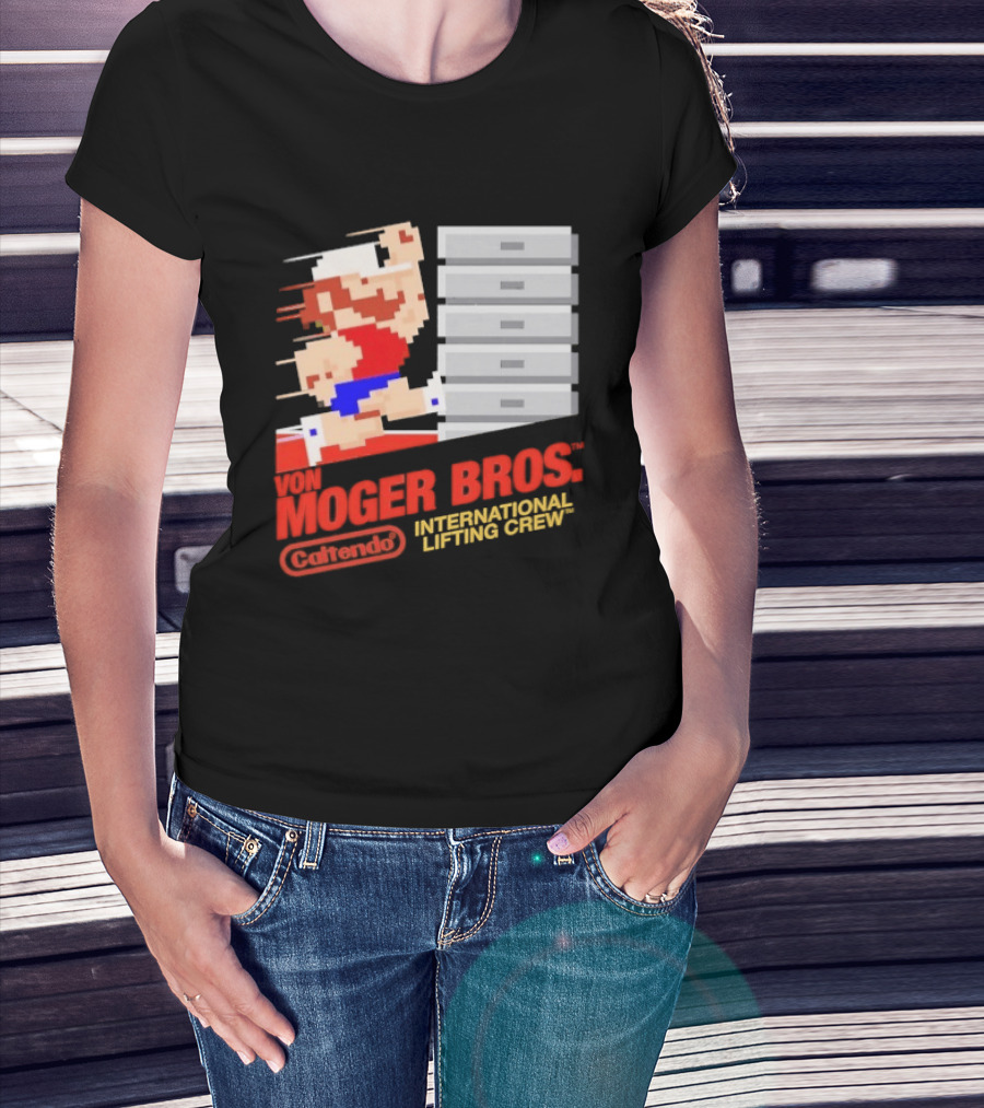 Calum Von Moger Bros Caltendo International Lifting Crew T-Shirt