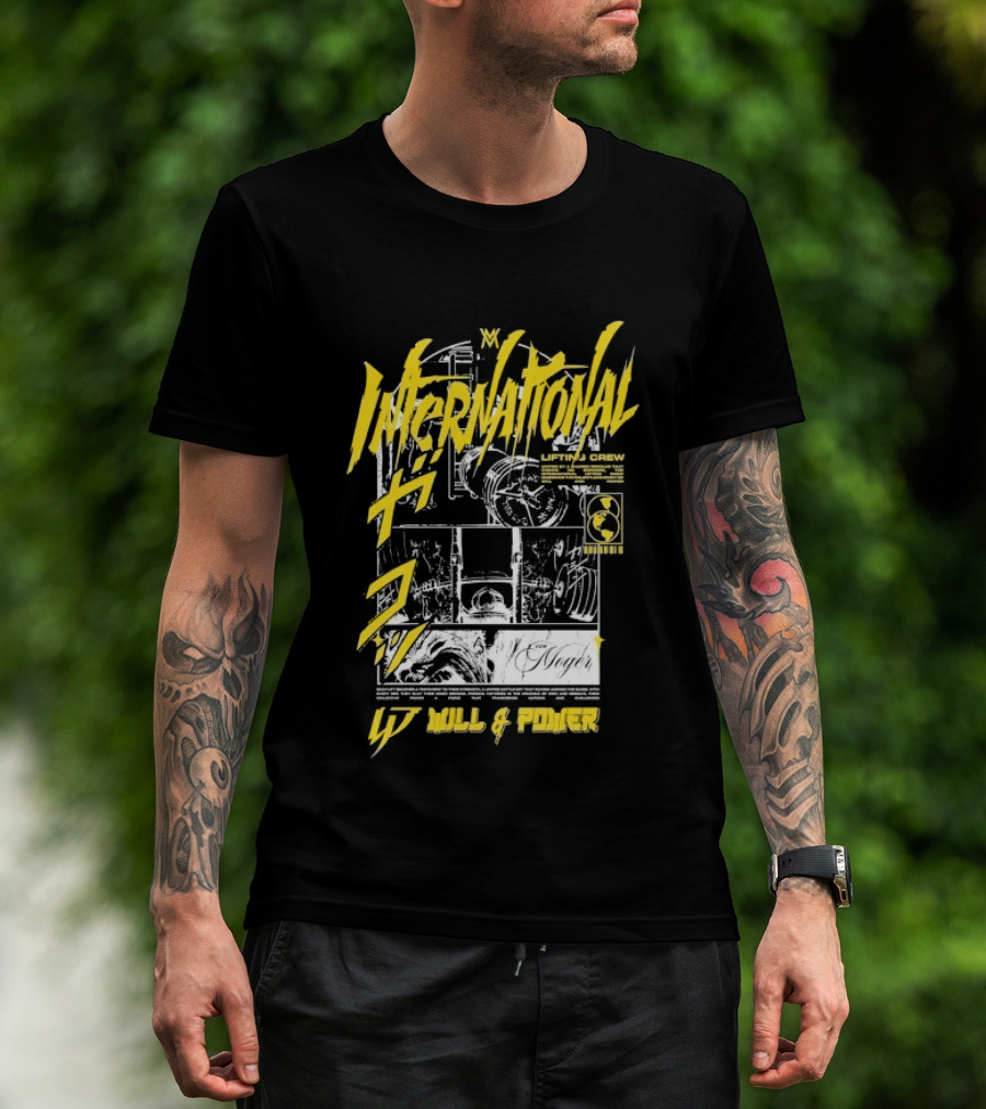 Inscrutable Manga Volume 1 MPMeger UA Trainer Series Calum Von Moger T-Shirt