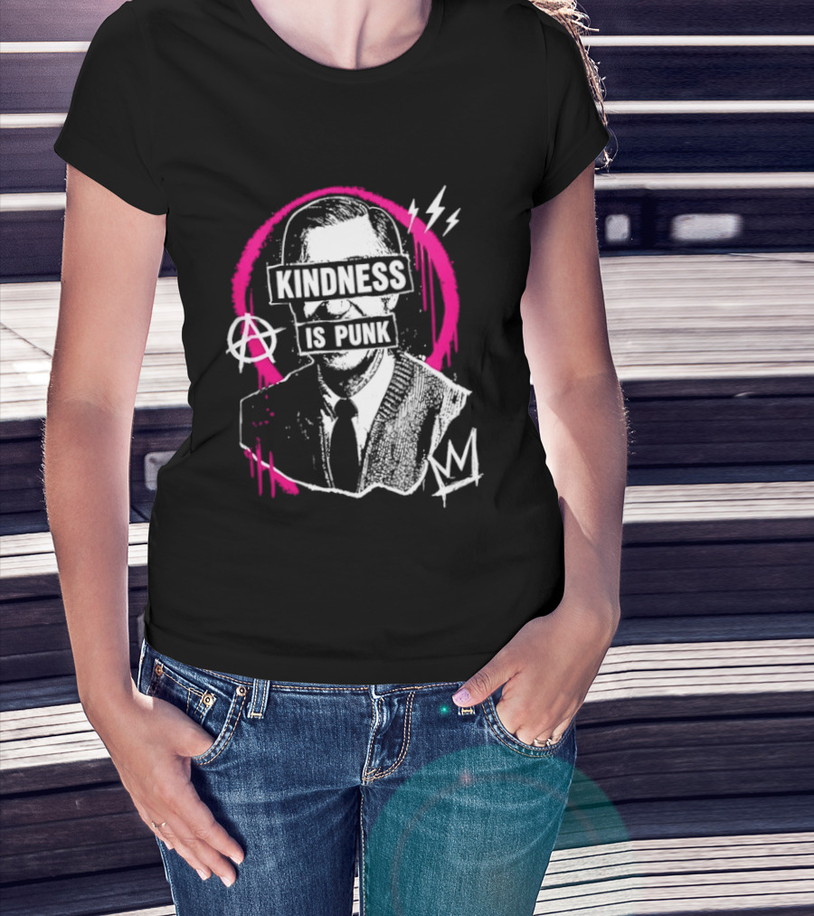 Fred Rogers Kindness Is Punk Anarchy T-Shirt