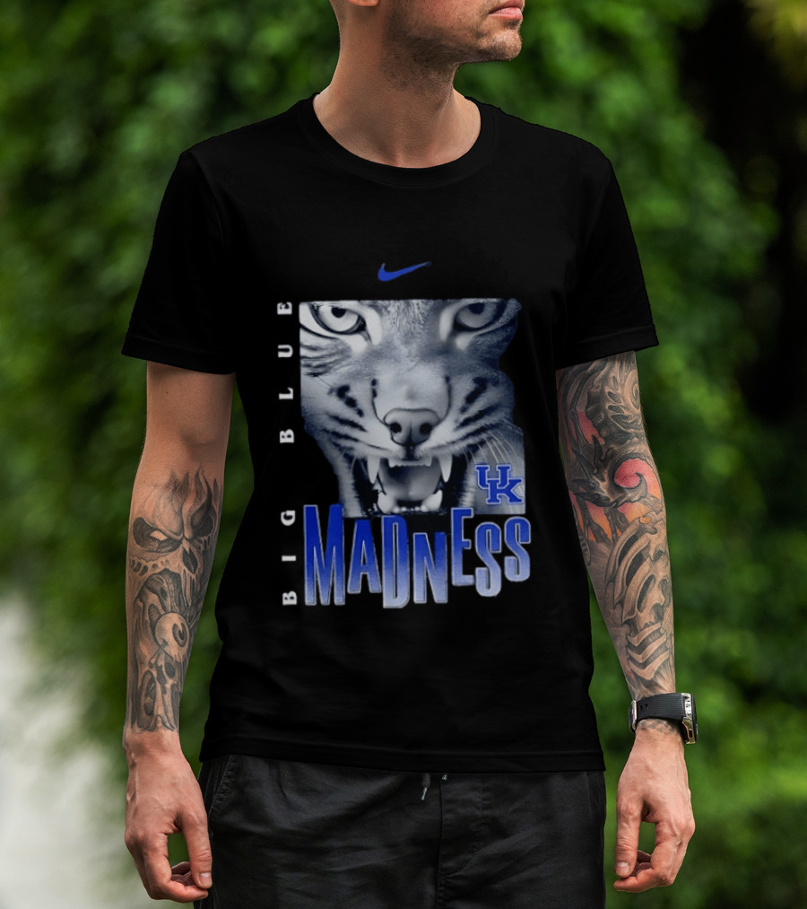 Kentucky Wildcats Big Blue Madness UK Nike Big Head T-Shirt