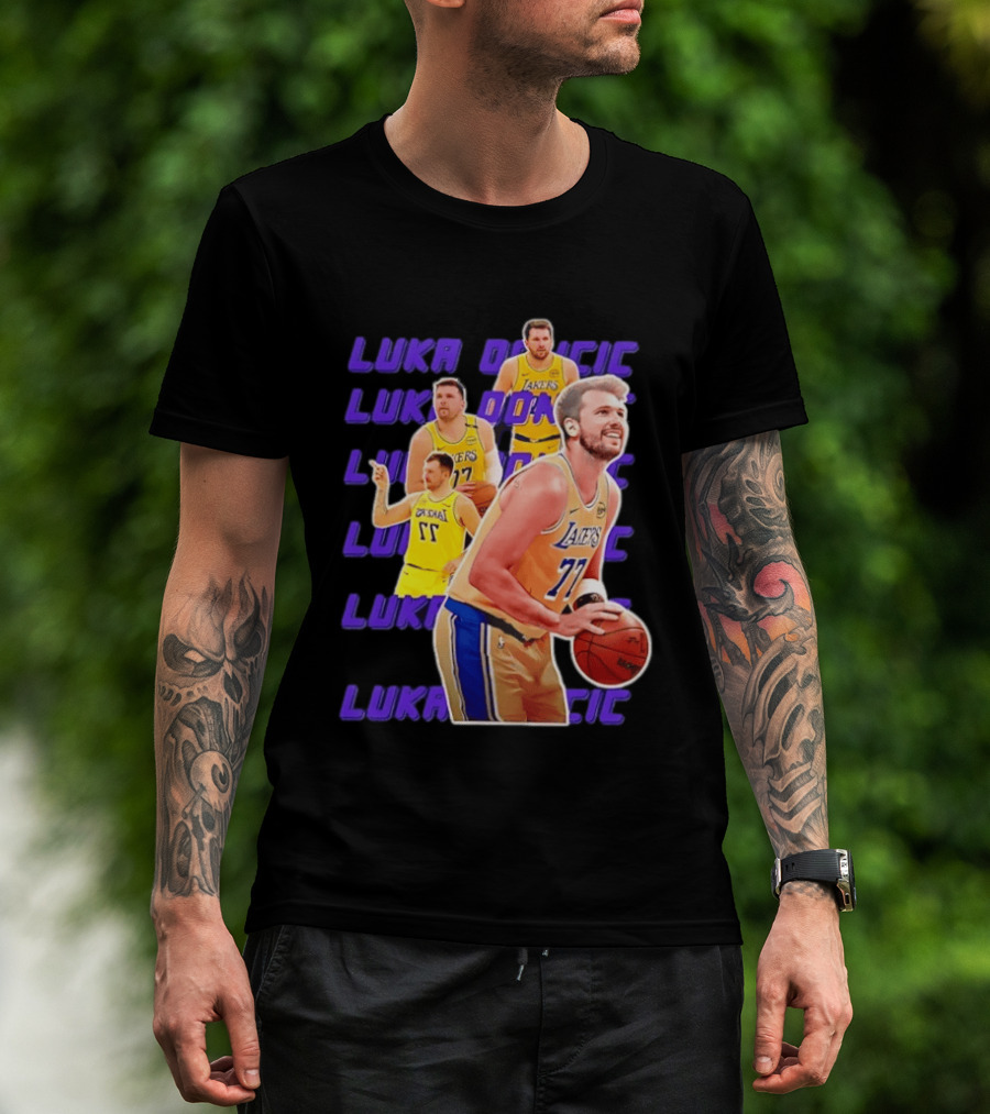 Luka Doncic Los Angeles Lakers 2026 Basketball Player 77 T-Shirt