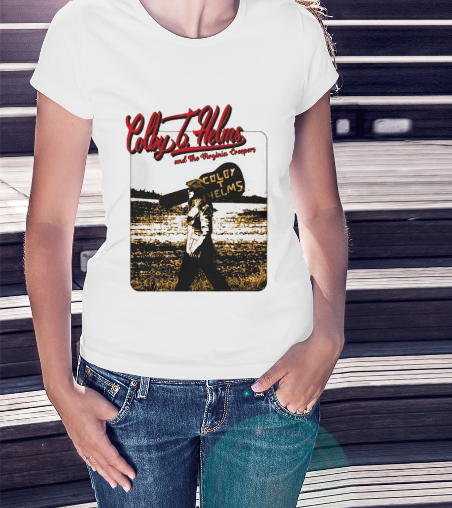 Colby Helms And The Virginia Creepers Travelin' Man Acoustic Journey T-Shirt