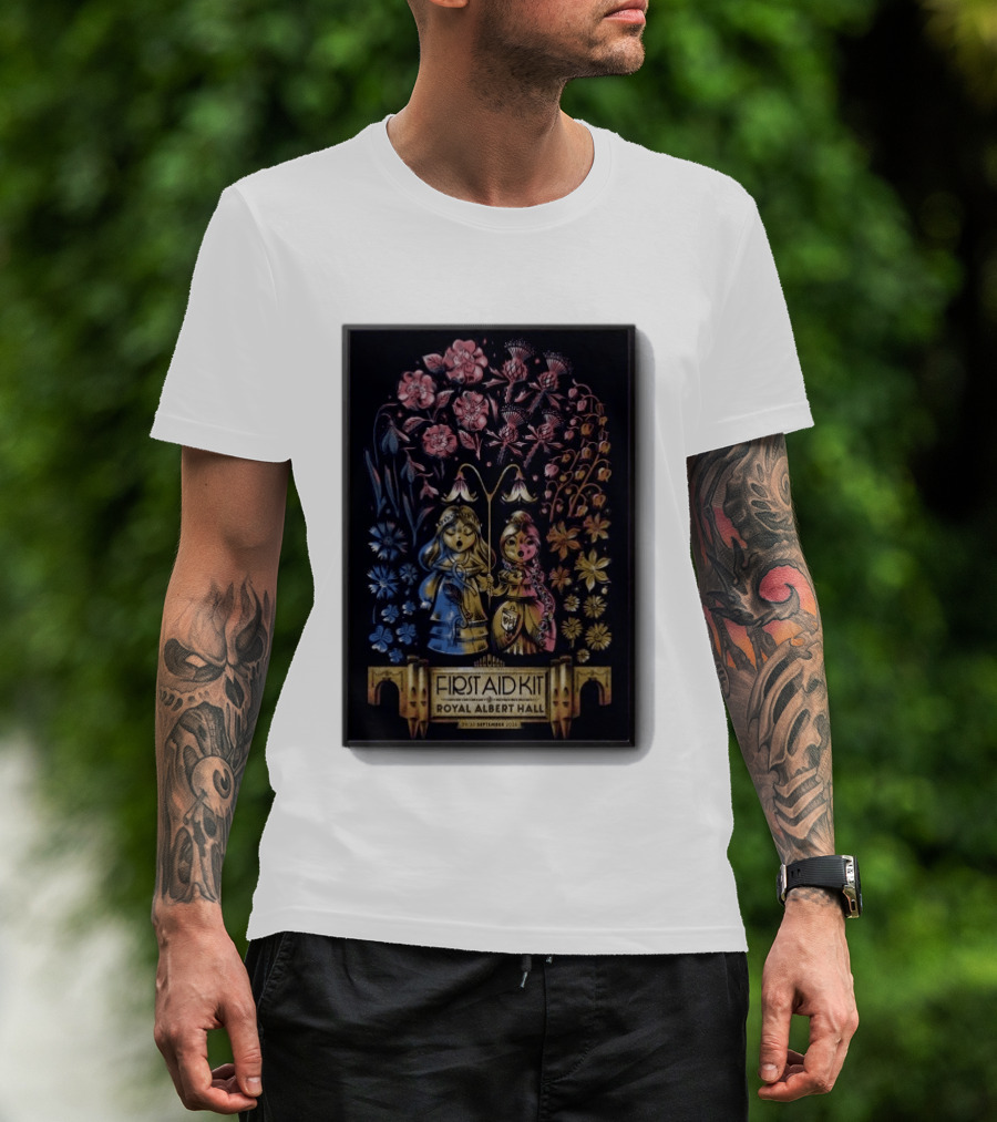 First Aid Kit September 29 30 2026 Royal Albert Hall London With Floral T-Shirt