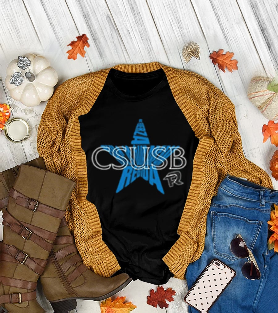 CSUSB X Fuerza Regida Star Burst Collaboration T-Shirt