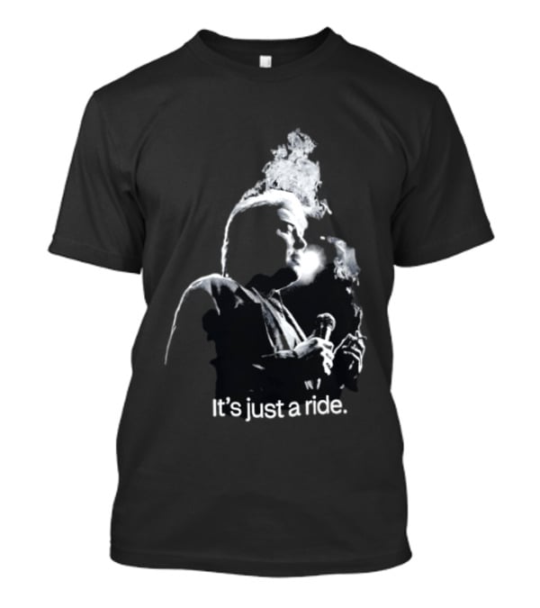Bill Hicks It's Just A Ride Smoking Microphone T-Shirt