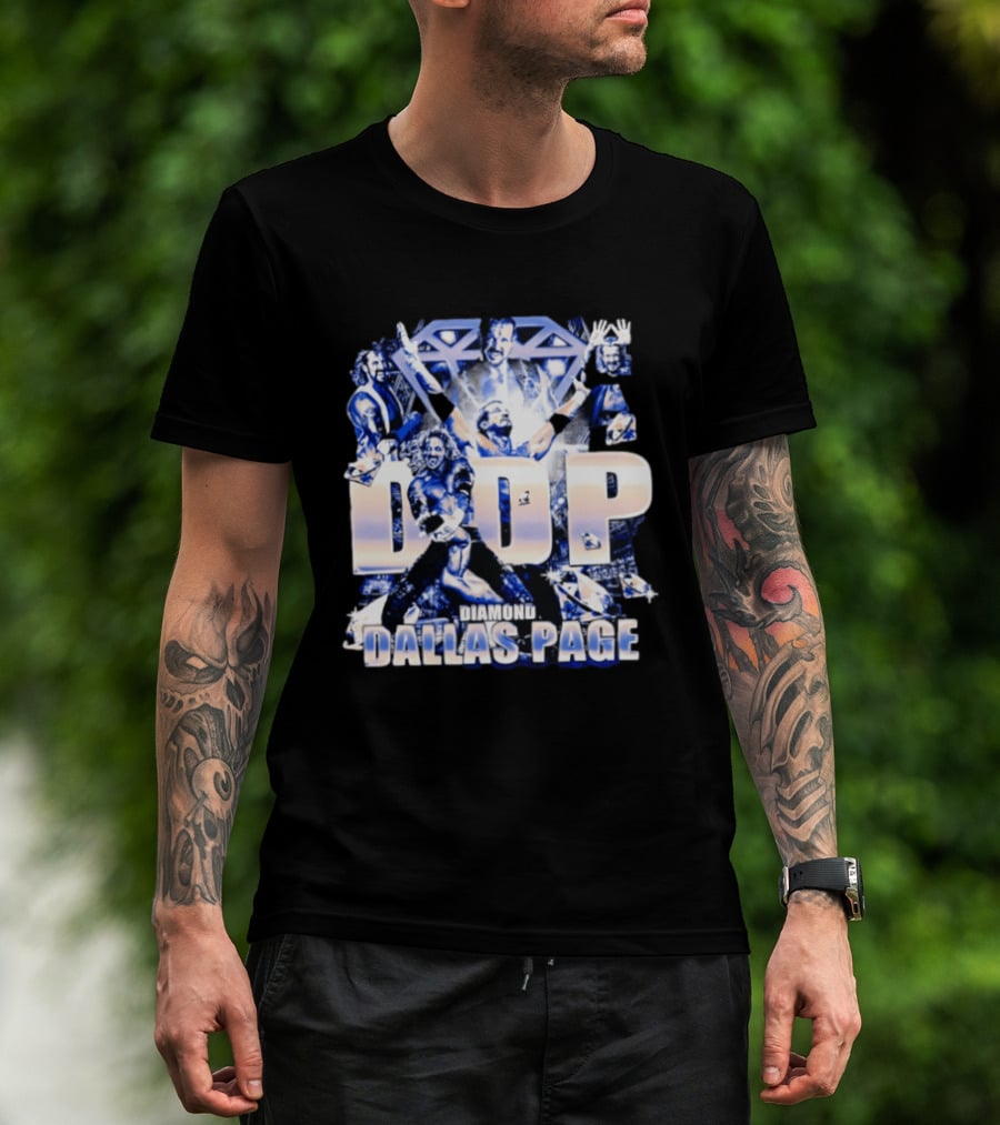 Diamond Dallas Page DDP Self High Five Retro Wrestling T-Shirt