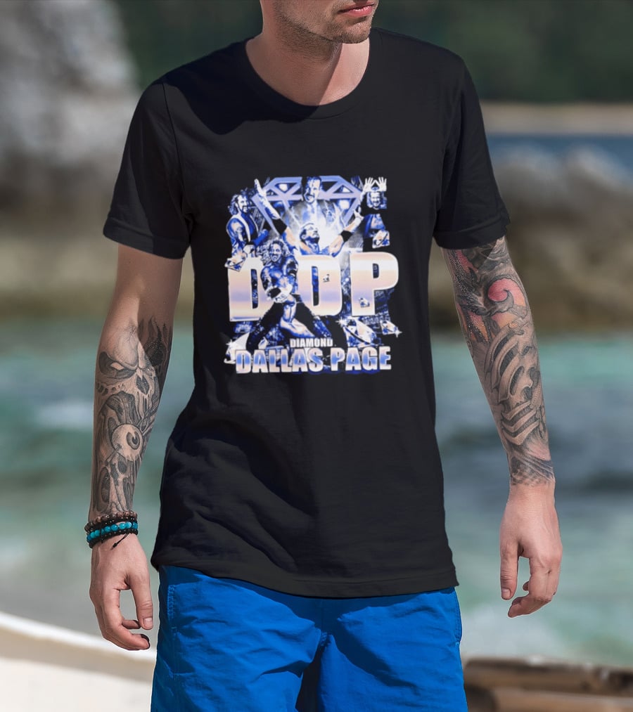 Diamond Dallas Page DDP Self High Five Retro Wrestling T-Shirt
