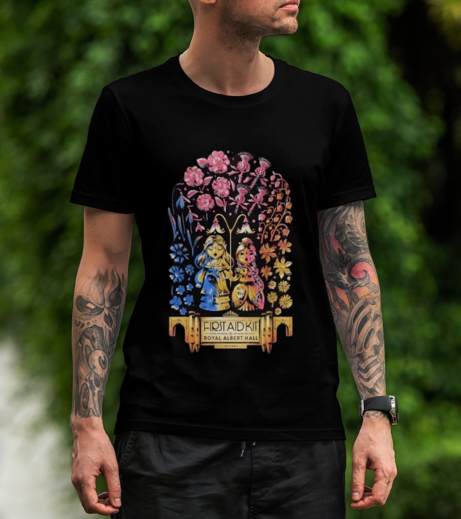 First Aid Kit September 29 30 2026 Royal Albert Hall London UK Floral T-Shirt