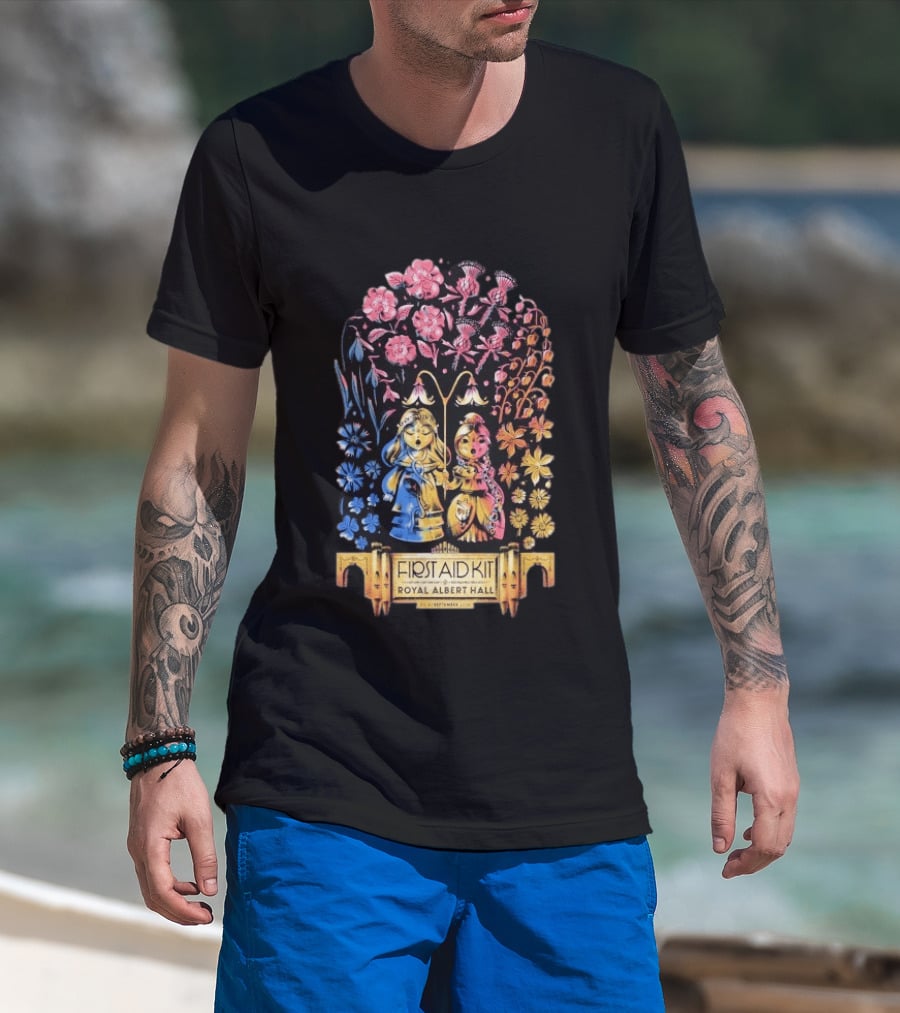 First Aid Kit September 29 30 2026 Royal Albert Hall London UK Floral T-Shirt