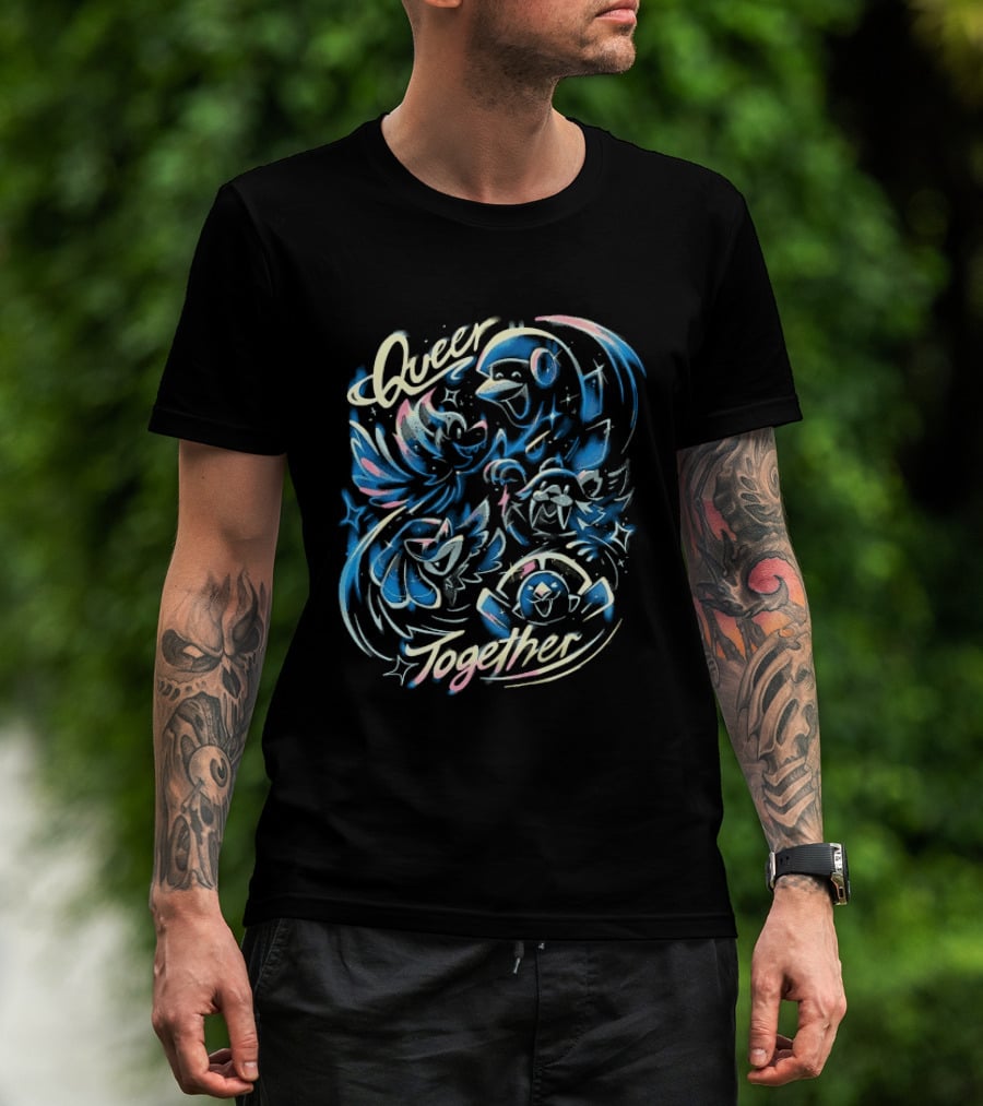 Games Done Quick Queer Together Celestial Fantasy T-Shirt