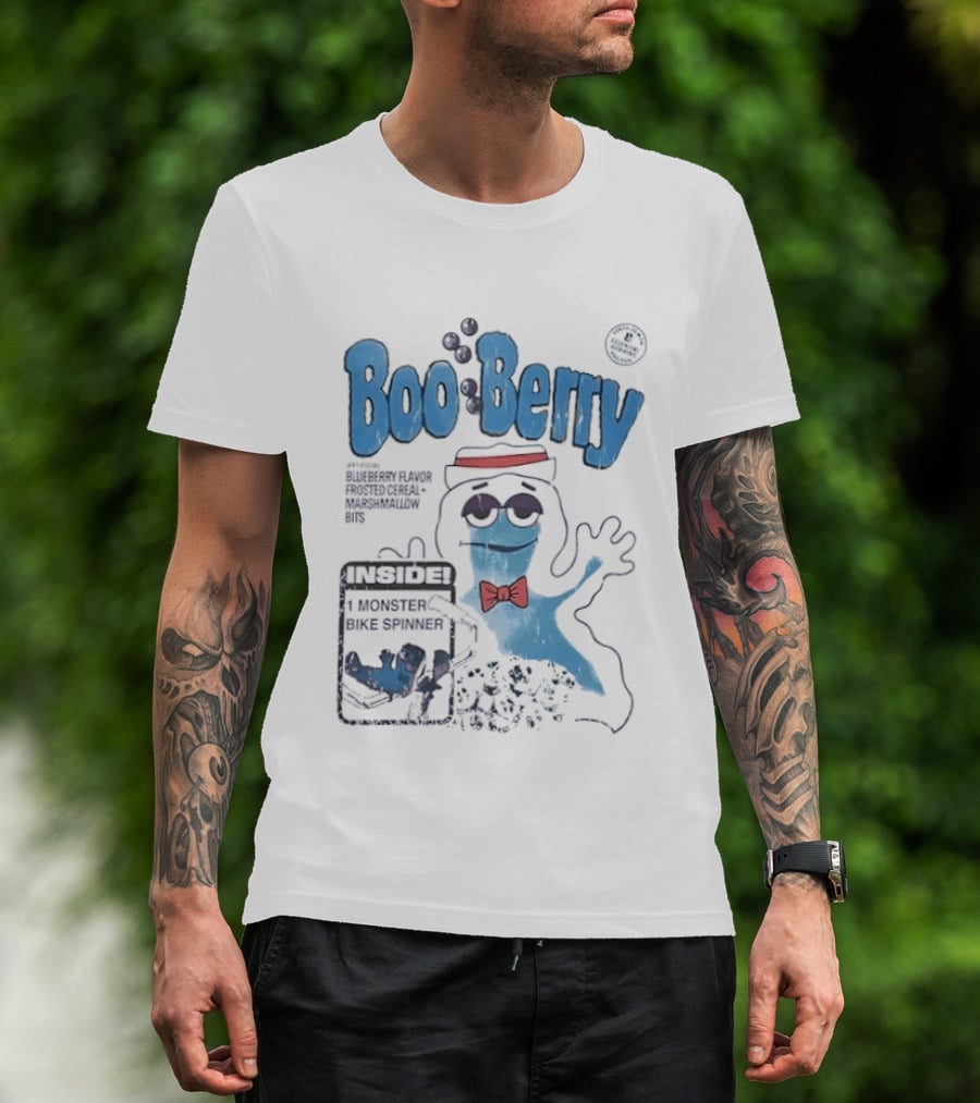 Boo Berry Inside 1 Monster Prize Surprise Ghost Cereal T-Shirt