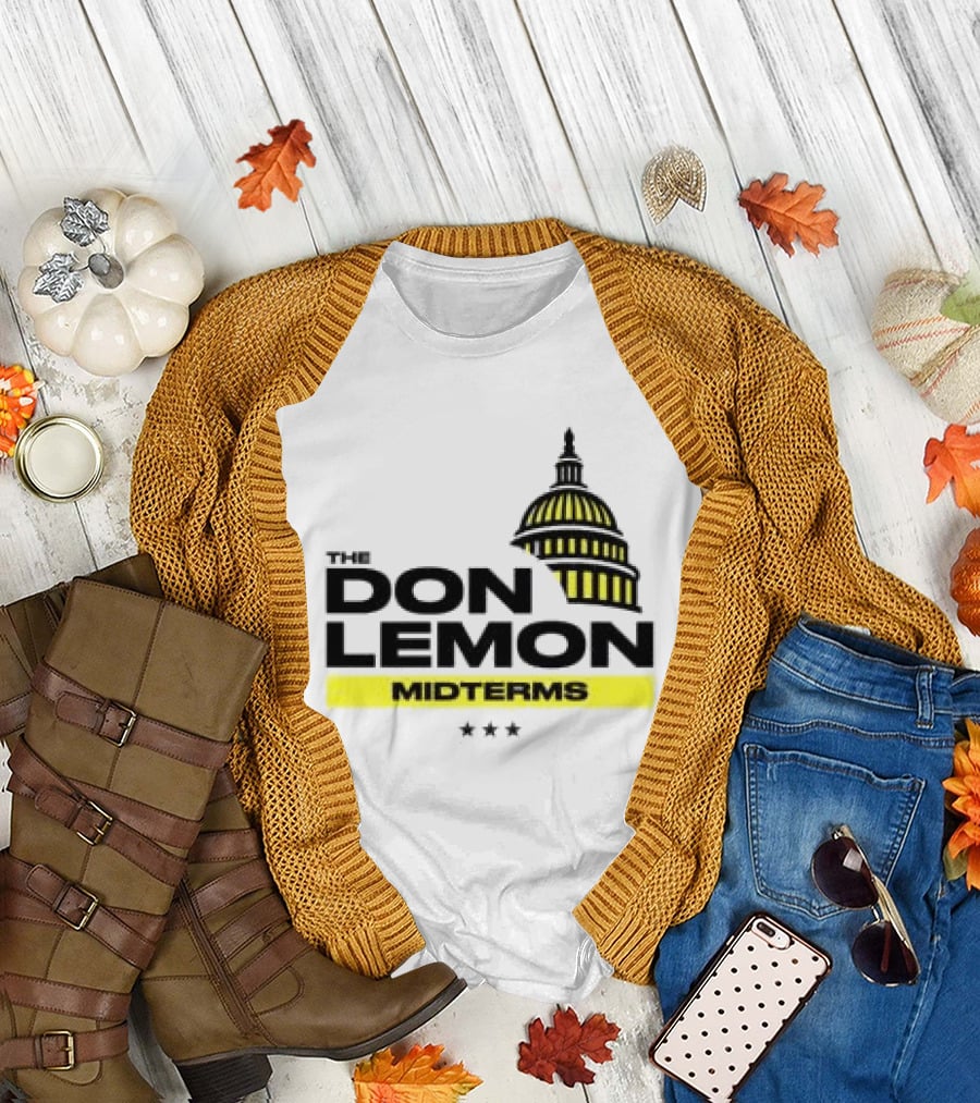 Don Lemon Midterms Capitol Illustration With Stars T-Shirt