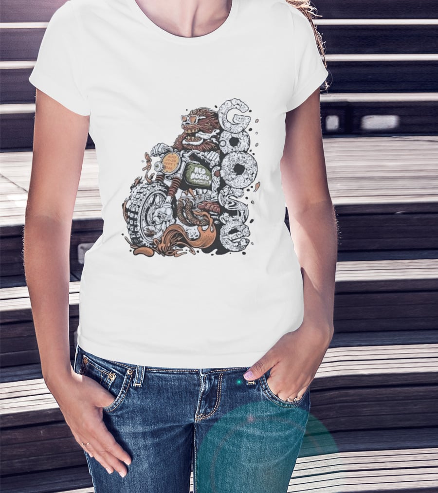 Goose Red Rocks 2026 Motorcycle Bear August September Event T-Shirt