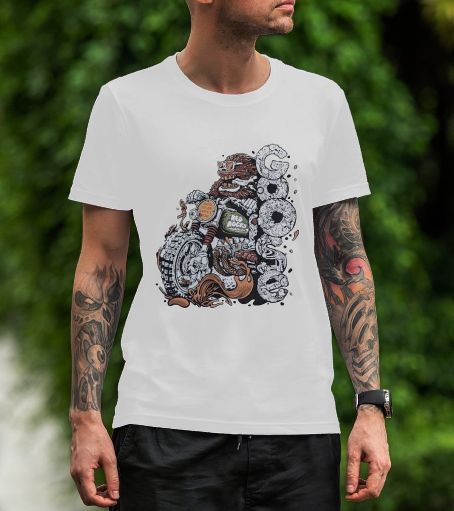 Goose Red Rocks 2026 Motorcycle Bear August September Event T-Shirt