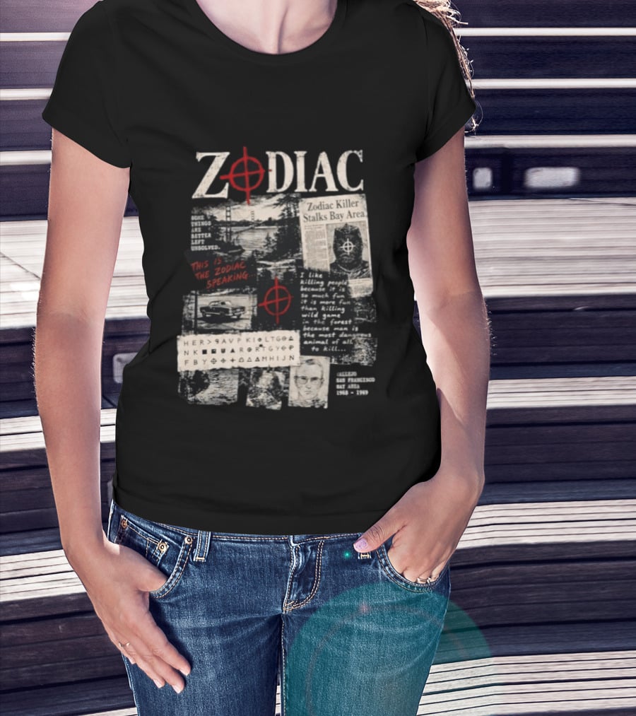 Zodiac Killer This Is The Zodiac Speaking Cipher San Francisco Bay Area T-Shirt
