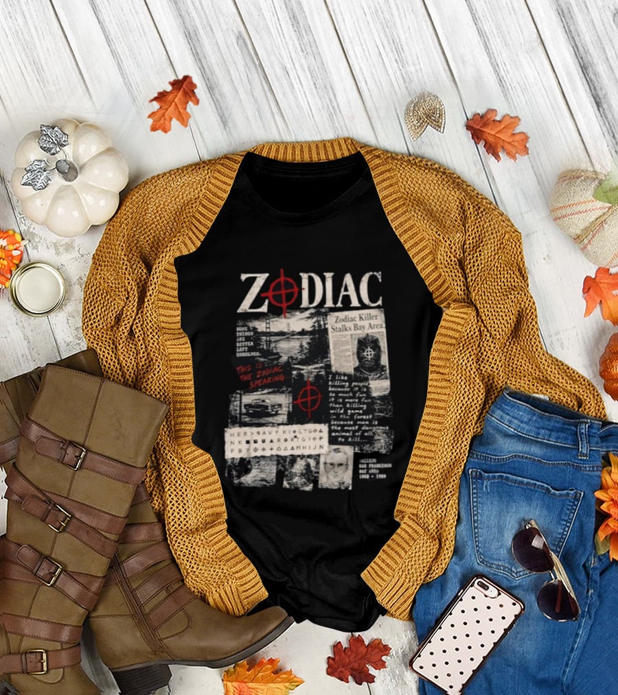 Zodiac Killer This Is The Zodiac Speaking Cipher San Francisco Bay Area T-Shirt