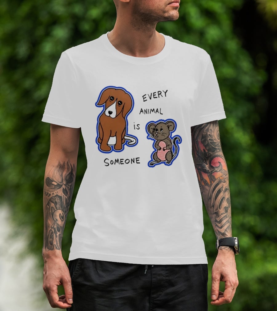 Nick Cave X PETA Every Animal Is Someone Dog Mouse 2026 T-Shirt