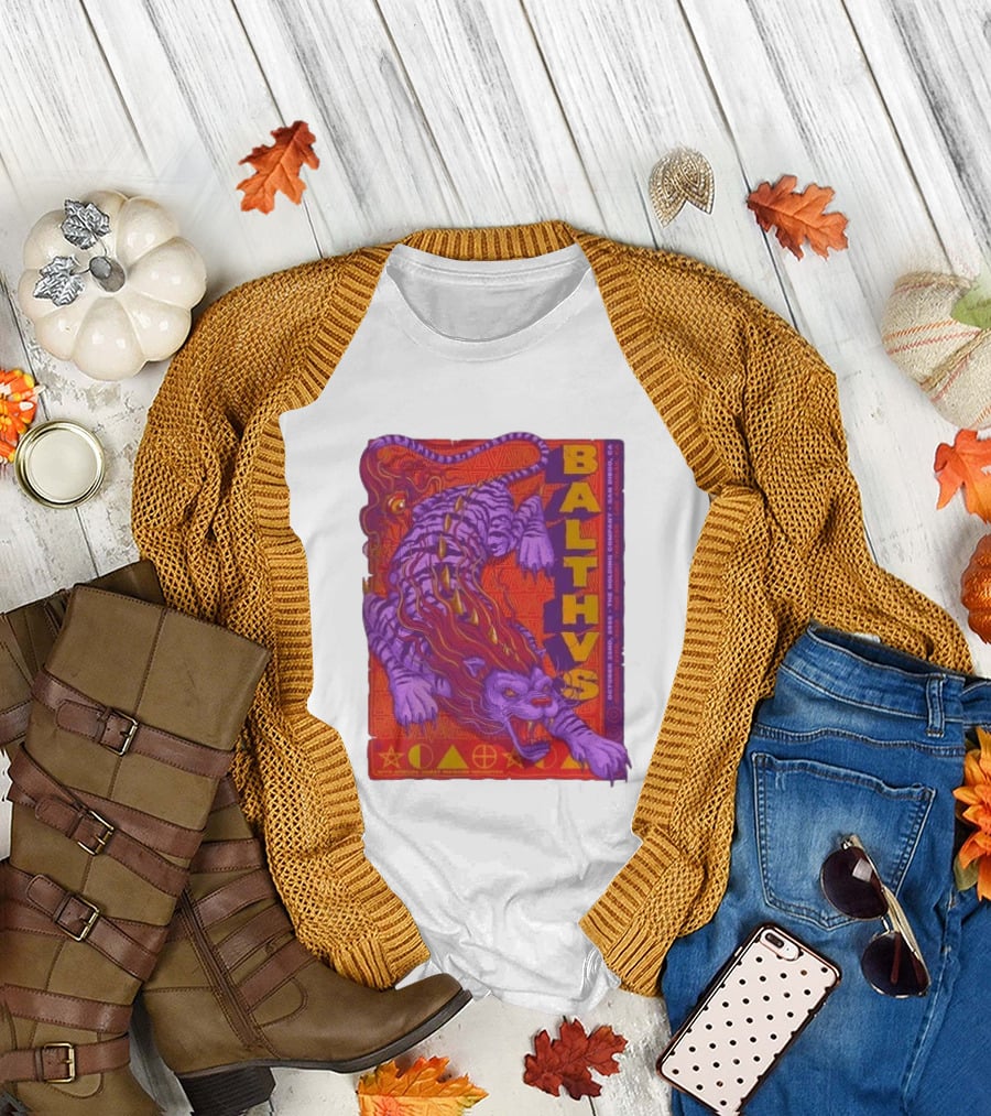 Original Balthvs San Diego Oct 2026 Featuring Richard Houghten Vibrant Lion T-Shirt