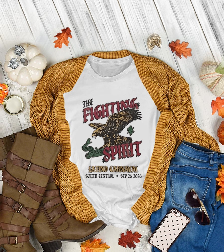 The Fighting Spirit Latino Carnaval Soiree Central Sep 26 2026 T-Shirt