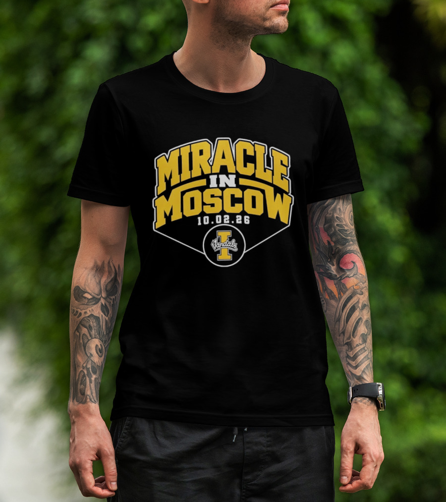 Miracle In Moscow 10.02.26 Idaho Vandals Football T-Shirt