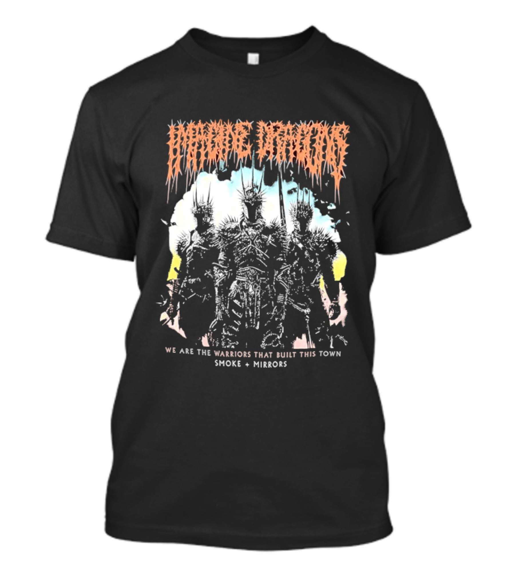 Imagine Dragons Smoke + Mirrors We Are The Warriors That Built This Town T-Shirt