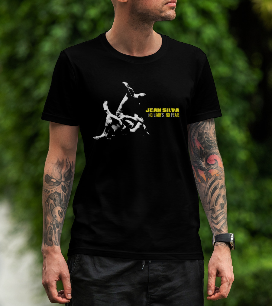 Jean Silva No Limits No Fear Martial Arts Action T-Shirt