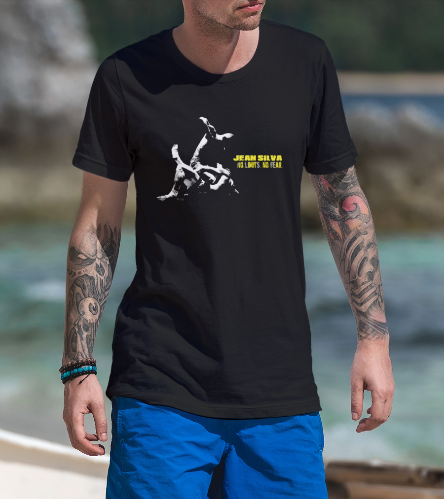 Jean Silva No Limits No Fear Martial Arts Action T-Shirt
