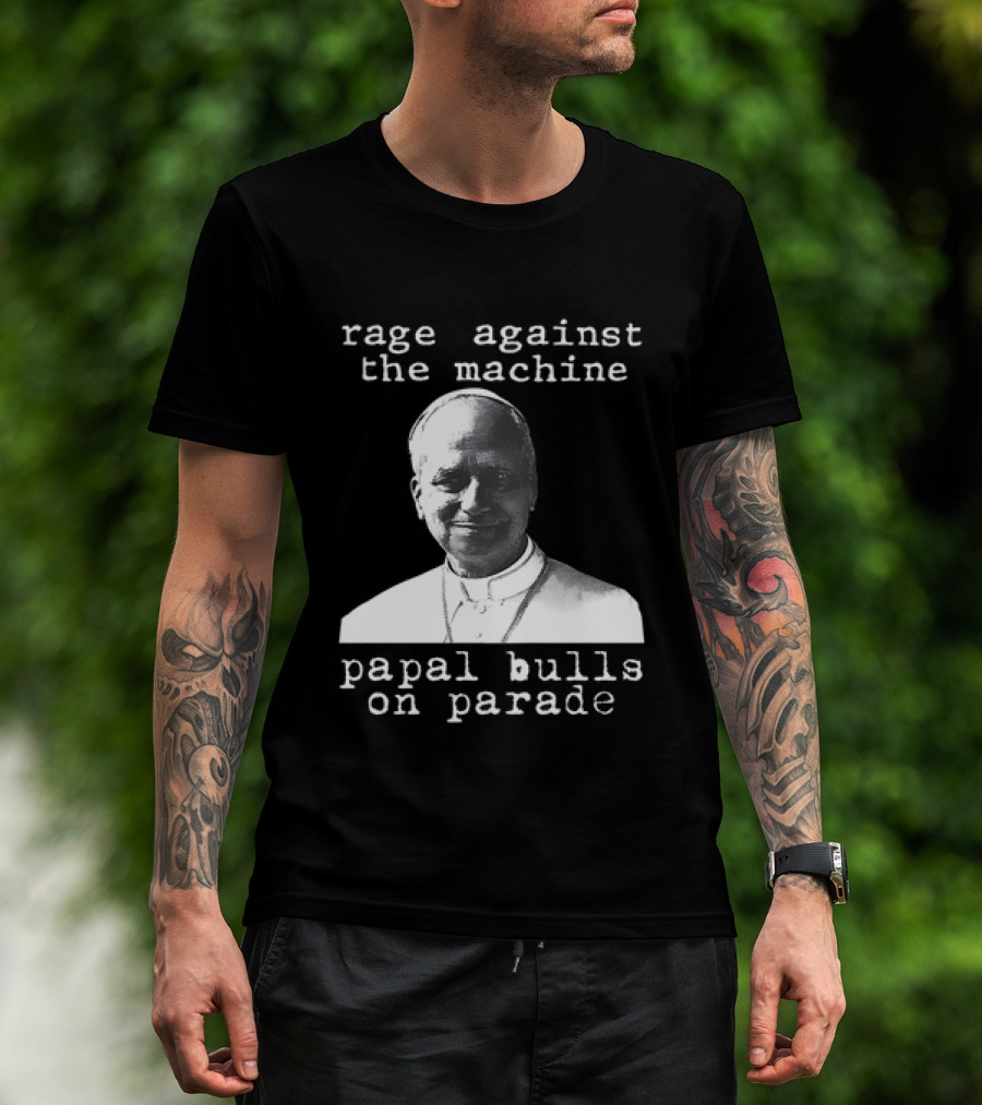 Rage Against The Machine Papal Bulls On Parade T-Shirt