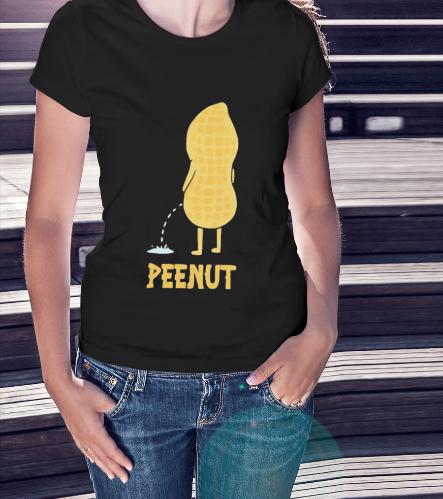 Peenut Funny Peanut Character With Humorous Twist T-Shirt