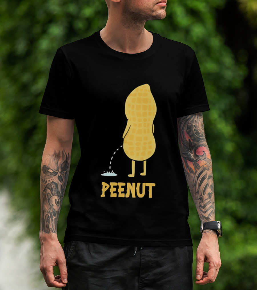 Peenut Funny Peanut Character With Humorous Twist T-Shirt