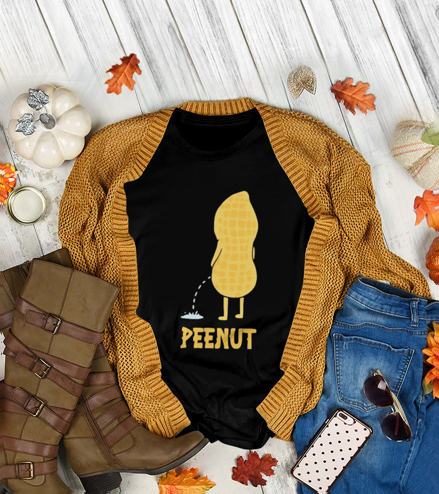 Peenut Funny Peanut Character With Humorous Twist T-Shirt